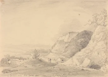 Südostbastion von Carisbrooke Castle, 14. Juni 1830