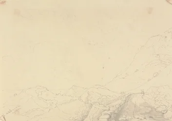 Der Erdrutsch über Niton, 13. August 1829