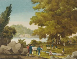Der Brunnen des Bashaw, Santa Maura, Griechenland