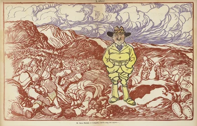 Cecil Rhodes, Illustration für Le Rire