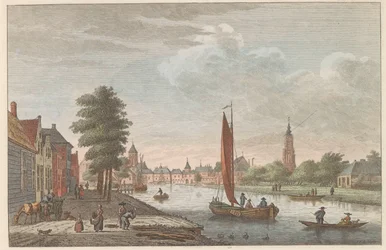 Gezicht op Amersfoort, ca. 1790