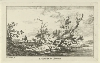 Reiter in einer Landschaft