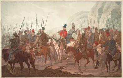 Marsch der Ural-Kosaken durch Böhmen im Juli 1799, 1800
