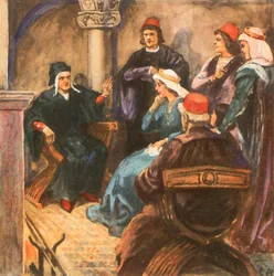 Dante am Hof von Verona