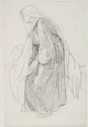 Studien zum Museumsbild "Jairi Tochter" (kms835)