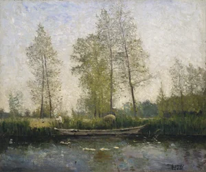 Seine. Motiv aus St. Germain, 1877