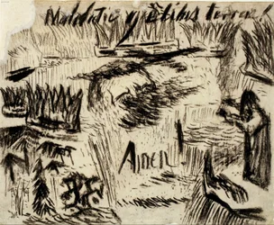 Ohne Titel (Maledictio gentibus terrae! Amen!)