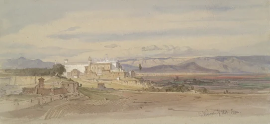Römische Landschaft mit San Giovanni in Laterano