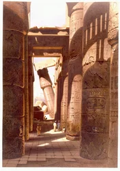 Ruinen des Tempels von Karnak