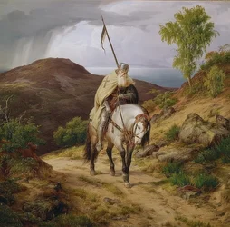 Heimkehrender Kreuzritter. 1835