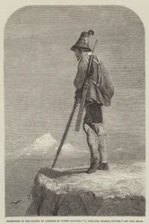 Ausstellung der Society of Painters in Water Colours, Ein Tiroler Gamsjäger