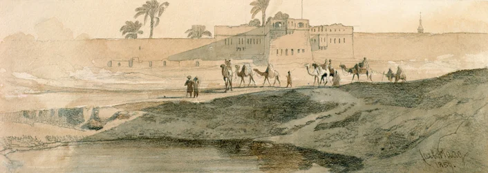 Außerhalb Bab il Cadit, Kairo, 1859