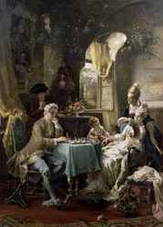 Die Schachspieler, 1887