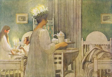 Weihnachtsmorgen, veröffentlicht in „Lasst Licht hinein“ („Lasst mehr Licht herein“), 1908
