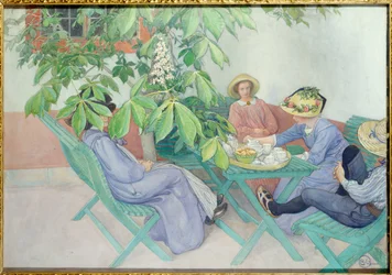 Unter dem Kastanienbaum, 1912