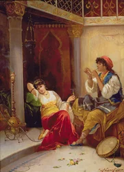 Die Schönheiten des Harems, 1896