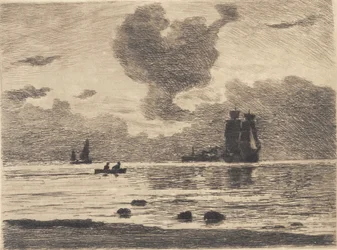 Abend auf dem Meer