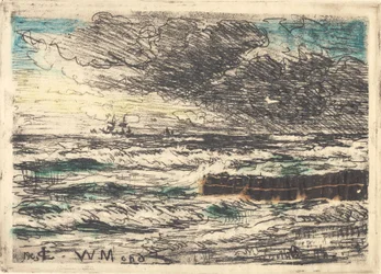 Sturm bei Tisvilde