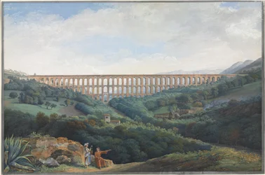Die Aquädukte von Caserta, 1789