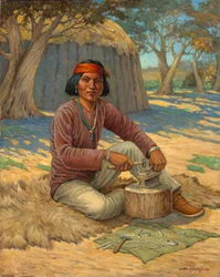 Navajo Silberschmied