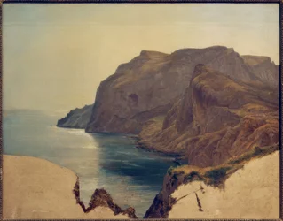 Studie zu Capri bei Sonnenaufgang