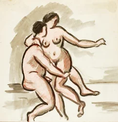 Männlicher und weiblicher Akt