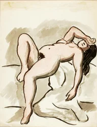 Liegender Akt