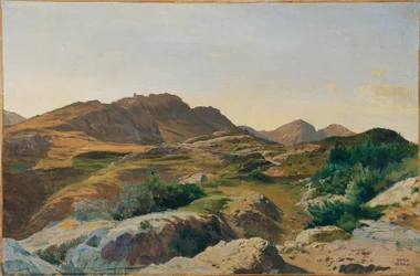 Landschaft im Sabinergebirge