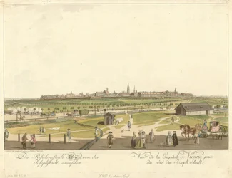 Wien von der Josephstadt aus gesehen
