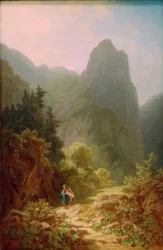 Bergschüler am Ammergauer Kofel
