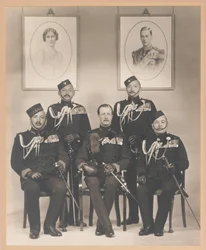 Indische Ordonnanzoffiziere des Königs