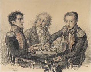Graf Zakhar Semjonovich Kherkheulidze 1797-1856, Baron Alexei Ivanovich Cherkasov 1799-1855