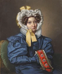 Porträt der Gräfin A.M. Golitsyna, 1830er Jahre