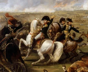 Kaiser Napoleon I. in der Schlacht von Wagram am 5. Juli 1809 (Detail)