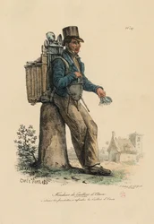Gründer von Zinn-Gabeln und -Löffeln aus 