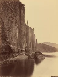 Kap Horn, Columbia River, Oregon, 1867