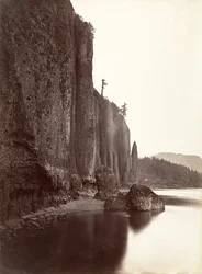 Kap Horn, Columbia River, Oregon, 1867