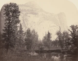 Flussansicht der Royal Arches, Yosemite, 1861