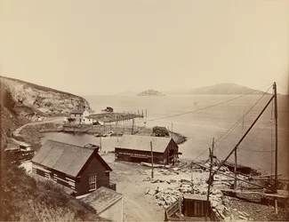 [Alcatraz vom North Point aus]