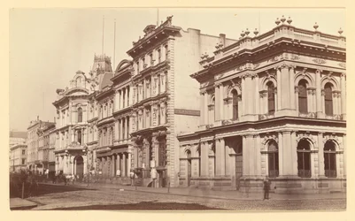 [California Street, Blick nach Osten, San Francisco]