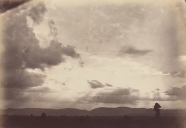 Wolkenstudie, Römische Campagna, um 1860