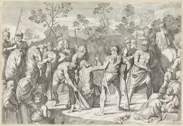 Martyrium des heiligen Andreas