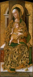Madonna und Kind auf dem Thron, 1472