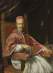 Porträt von Papst Clemens IX (1600-1669)