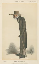 Der Diogenes der modernen Korinther ohne seine Tonne, Thomas Carlyle (Vanity Fair Serie)