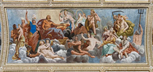 Versammlung der Götter des Olymp