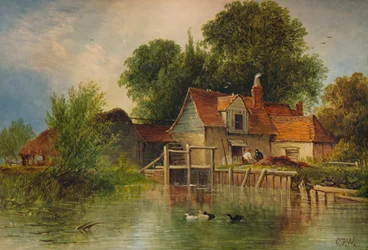 Mapledurham, um 1863, 1938