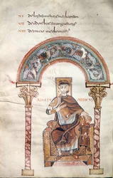 Apollo Medicus, aus Etymologiae von Isidor von Sevilla