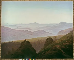 Der Morgen im Gebirge