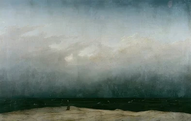 Der Mönch am Meer. 1808-1810
